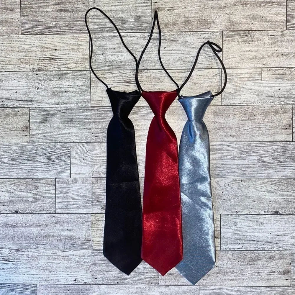 Youth, 3pk 12” Ties, Metallic Collection